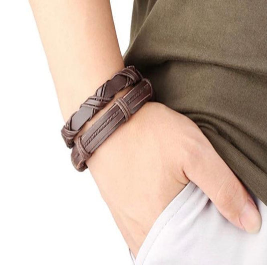 Men’s Braided Bracelet (includes 2  pre-selected pieces)